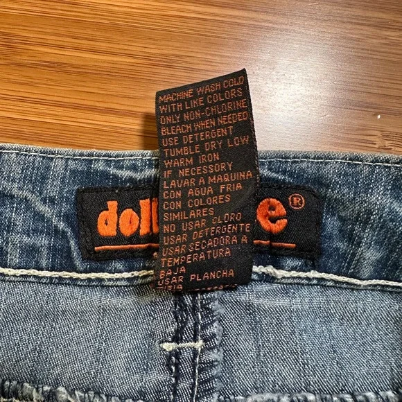 Dollhouse Y2K Denim Skirt Vintage - Picture 4 of 5